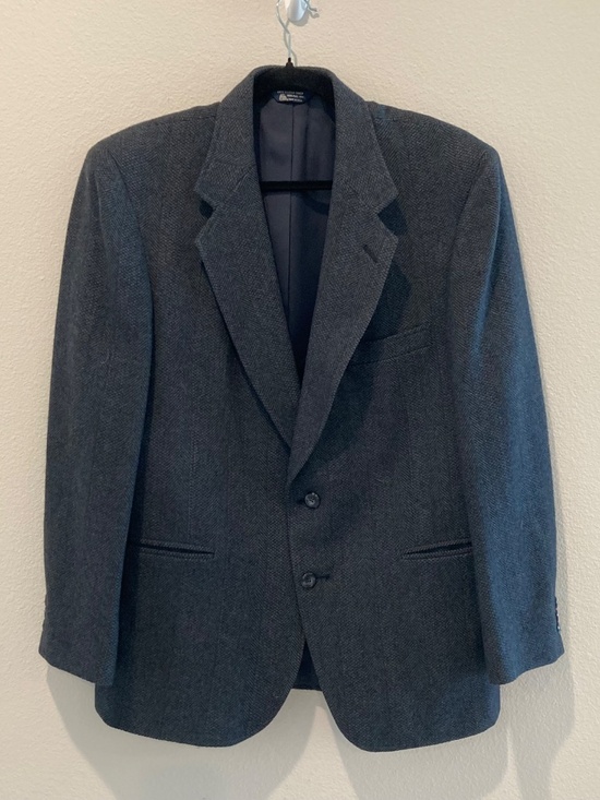 Kuppenheimer Other - Vintage Kuppenheimer Charcoal Gray Wool Suit Jacket Sport Coat Blazer Men's Size